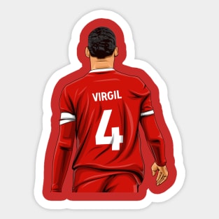 Virgil Van Dijk Sticker